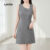 Lovito Vestido Feminino Elegante Assimétrico Primavera/Verão L143EDD597