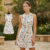 Lovito Vestido Boho Floral Verão Feminino L123ED304