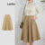 Lovito Saias Femininas Elegantes Botão Simples L112ED343