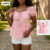 Blusa Feminina Lovito Desenho Animado Cadarço Verão Primavera L128ED206