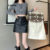 Lovito Saias Femininas Casuais com Bolsos Lisos LNA421895