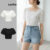 Blusa Feminina Casual Bordada Ilhós Liso Franzida Lovito L68ED349 – Multicolorida