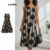 Lovito Vestido Casual Feminino Básico com Bolinhas LBL17420
