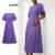 Lovito Vestido Feminino Liso Plissado Com Strass L99ED941