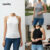 Lovito Top Básico com Bojo, Regata Feminina para Verão/Primavera LNL36137