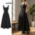Lovito Vestido Casual com Bolsos para Mulheres L74ED305