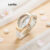 Lovito Relógio Casual Feminino Quartzo Estampa Pele de Cobra com Strass Assimétrico e Versátil LFA78161