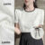 Blusa Feminina Lovito com Encadernação, Gravata e Laço nas Costas, Tecido Texturizado para Verão/Primavera L129AD1038