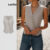 Lovito Top Casual Liso Assimétrico, Regata De Verão Para Mulheres L120ED2153