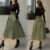 Lovito Saias Femininas Com Laço Simples E Bolso Traseiro LNL623465