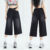 (Trendy2) Lovito Jeans Casuais Jeans Lisos Lavados Para Mulheres LNA74146