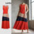Lovito Vestido Feminino Básico com Estampa Geométrica LBL18707