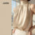 Lovito Regata Feminina Elegante Plissada Liso Verão Primavera L132ED025